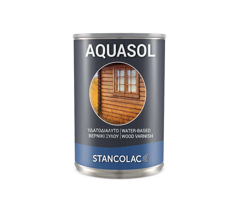 AQUASOL VARNISH MATΤ CLEAR  750ML STANCOLAC